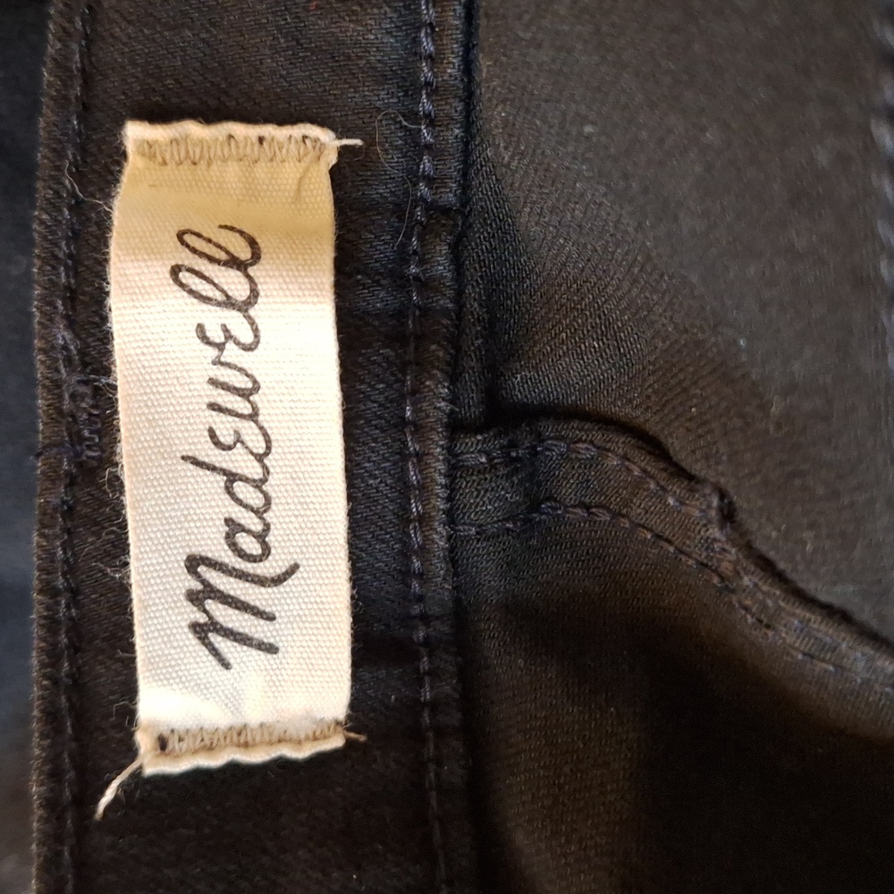Madewell Roadtrip Size 24 Black Skinny - Picture 8 of 8